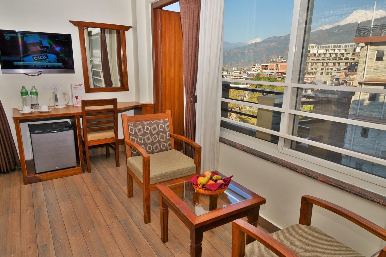Hotel Mount View Pókhara Exteriér fotografie